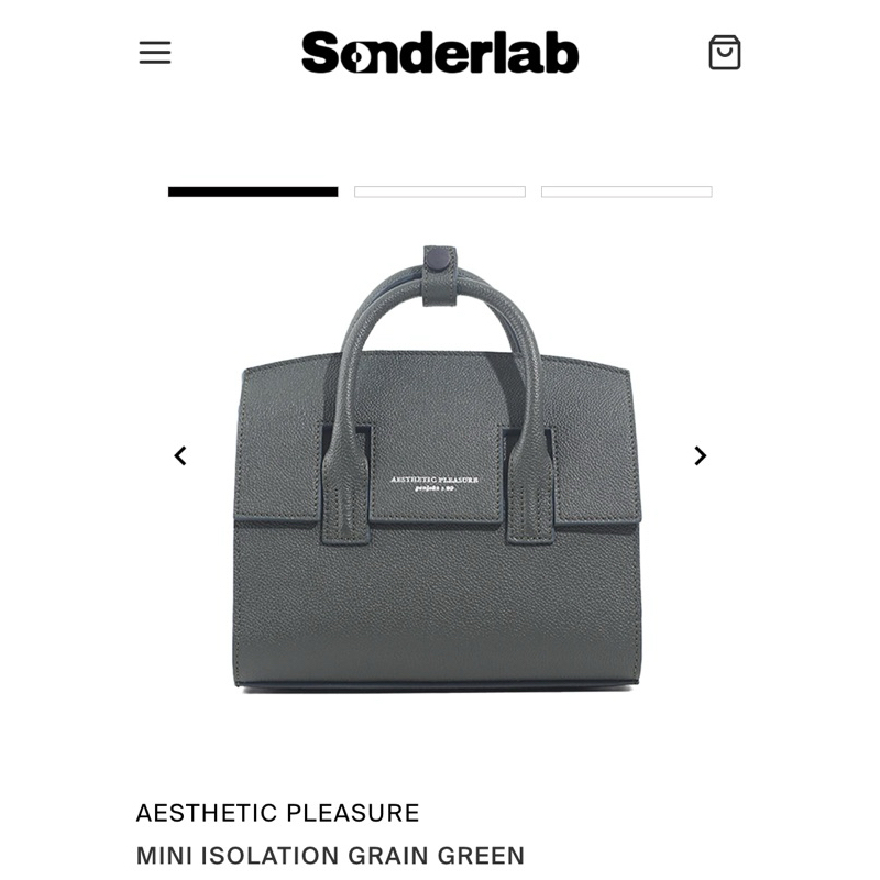 NETT - Aesthetic Pleasure Mini Isolation Grain Green (Preloved Like New)