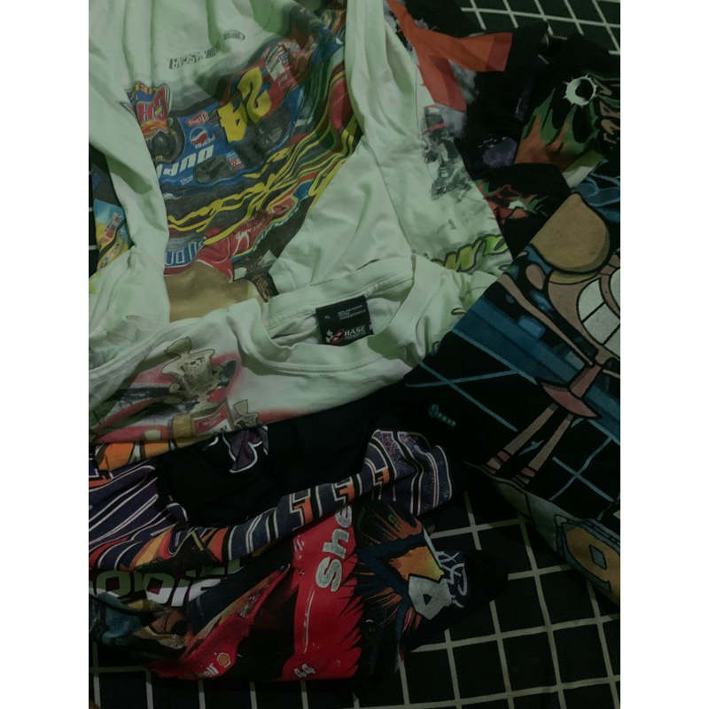 bundling kaos nascar aop dan bootleg space jam