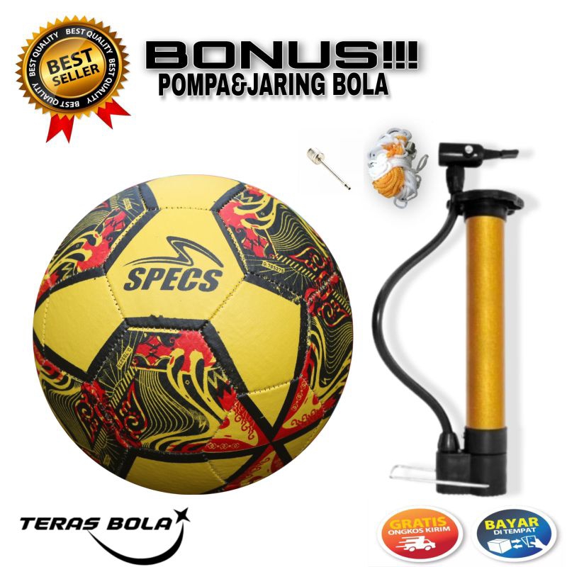 BOLA SEPAK SIZE 5 FREE POMPA bola sepak murah/bola sepak harga promo