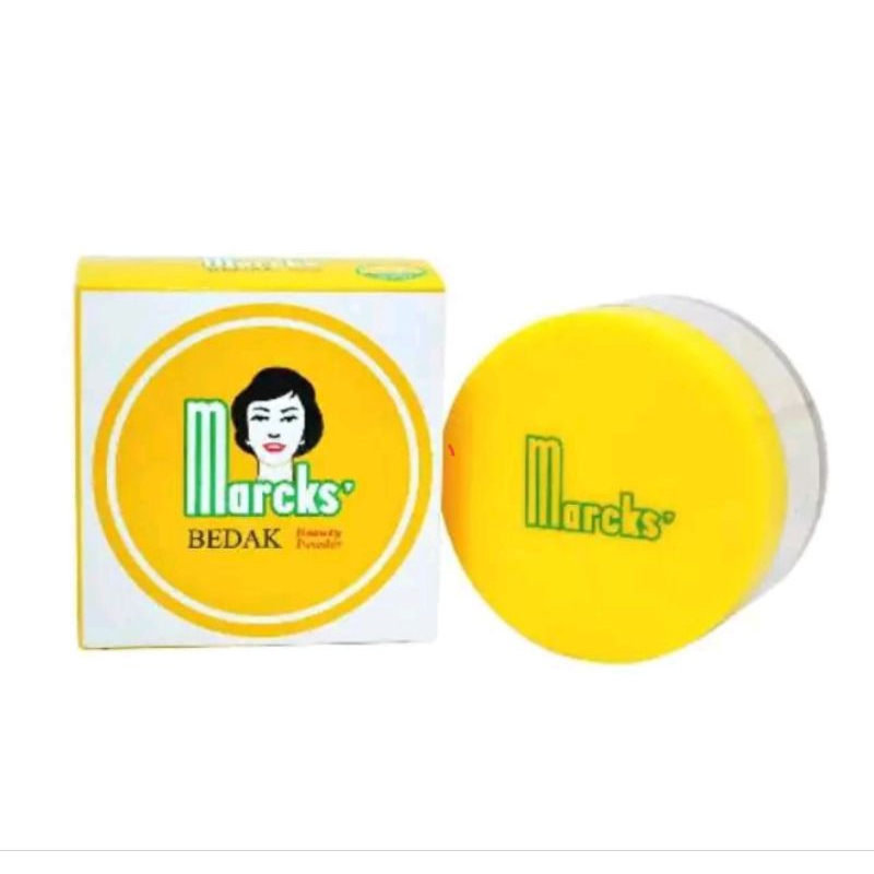 MARCKS Active Powder Bedak tabur 20gr ORIGINAL (Natural beige)
