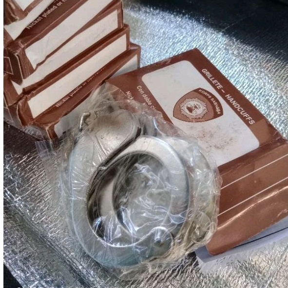 BORGOL TANGAN ORIGINAL POLRI