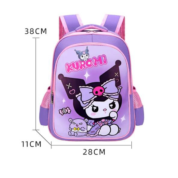 BPT Tas ransel anak perempuan kuromi Bags tas sekolah anak free botol minum nano spray jam