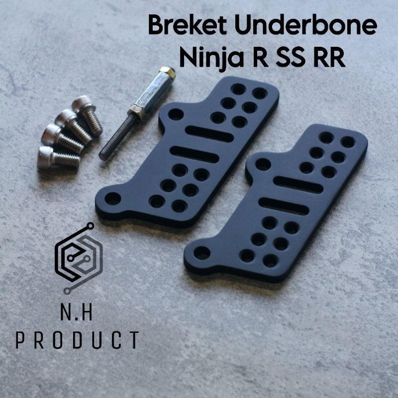 Breket Footstep Underbone Ninja R SS RR Footstep Adaptor Footstep Underbone Ninja R SS RR