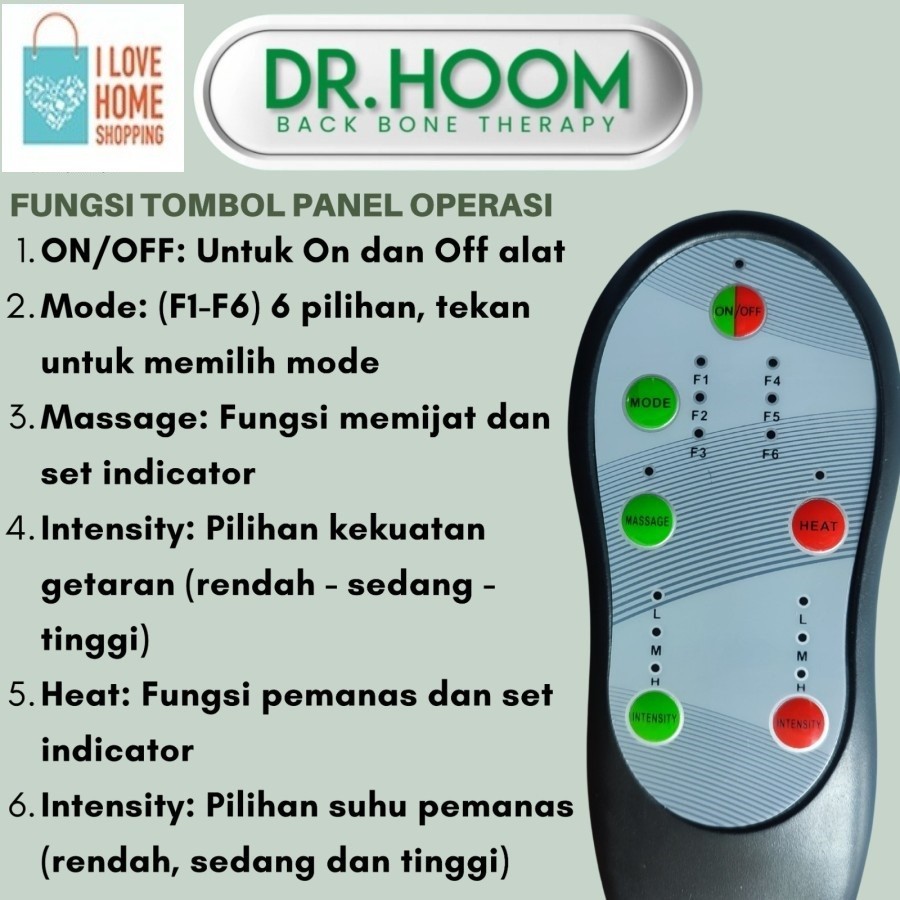 Dr Hoom Back Bone Therapy Terapi tulang punggung dan pinggang