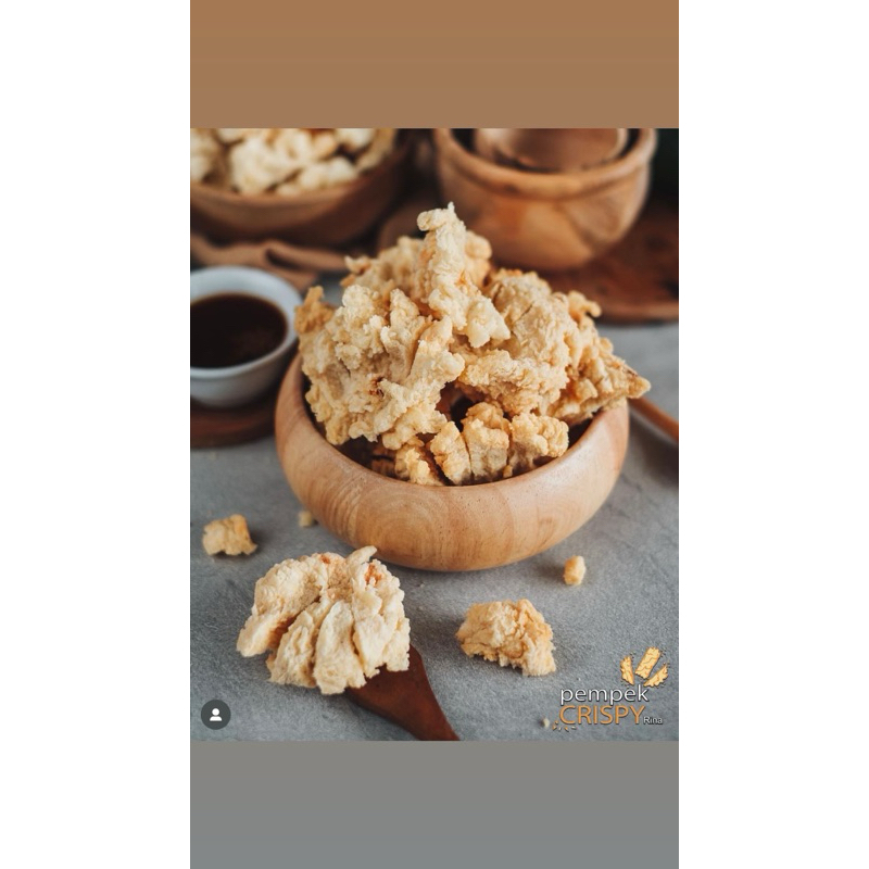 

Pempek Crispy Ikan Tenggiri Asli Palembang