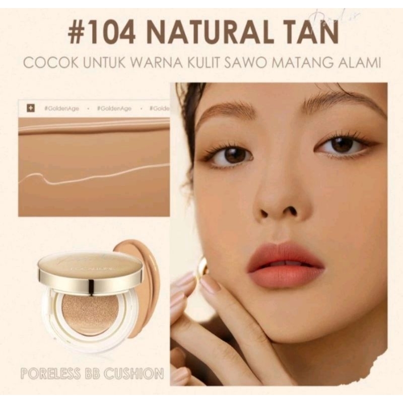 FOCALLURE Poreless Matte Air Cushion