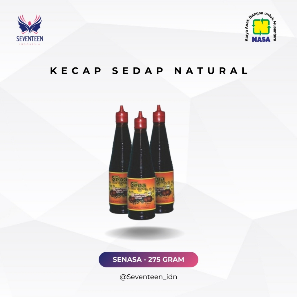 

(SENASA) Kecap Sedap Natural - 275gr