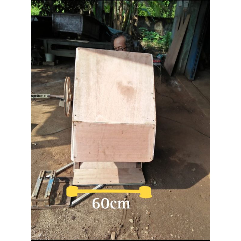 Alat giling padi alat giling pemisah padi dan batang