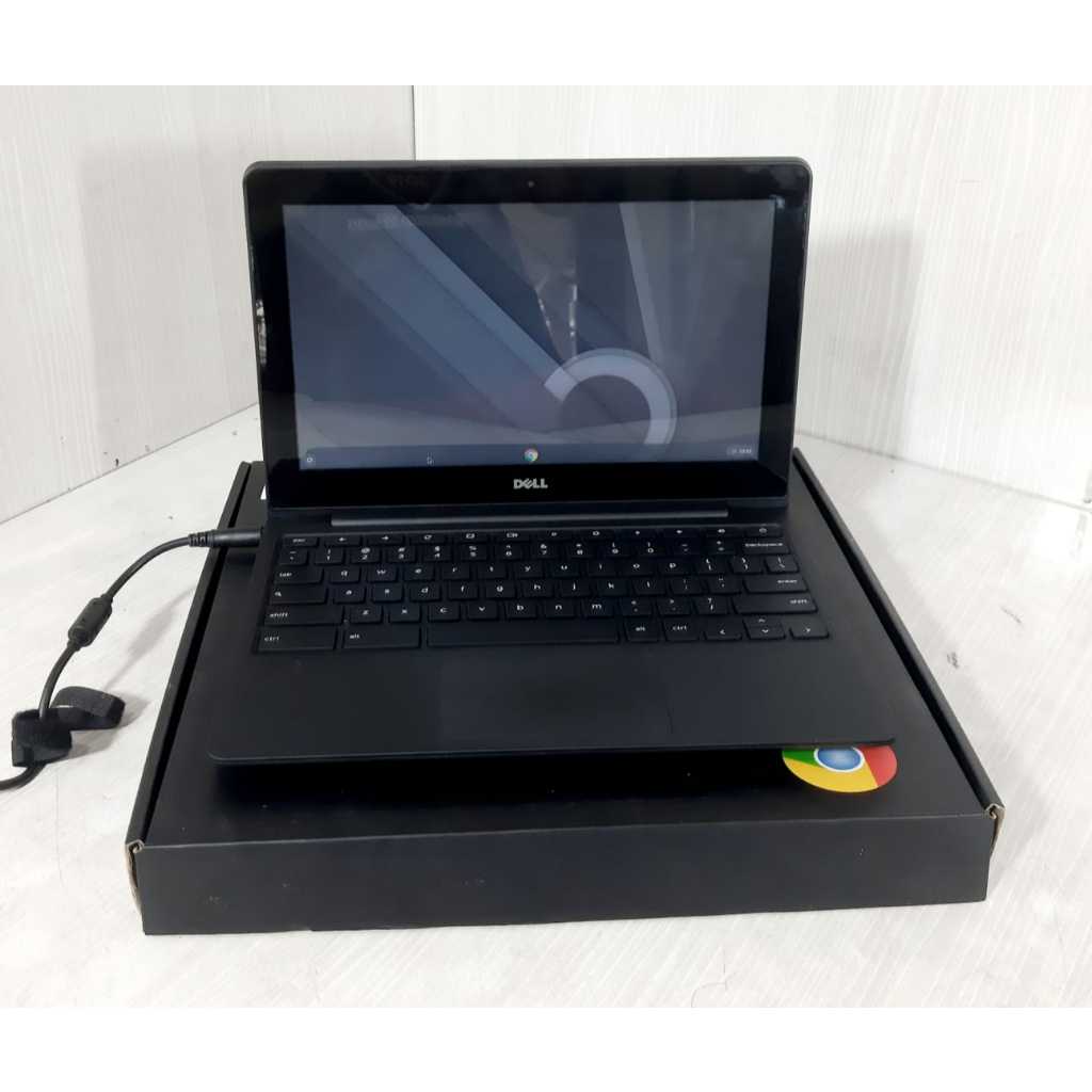 Laptop Chromebook Dell 11 Intel Celeron RAM 4GB EMMC 16GB BERGARANSI
