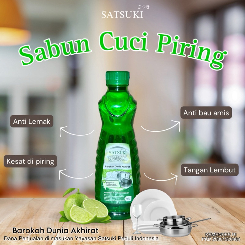 Sabun Cuci Piring Satsuki by Master Liem