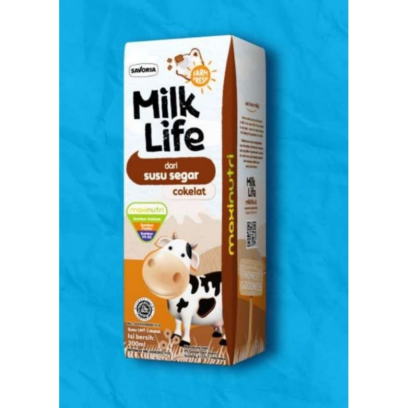 

Milk life rasa Coklat