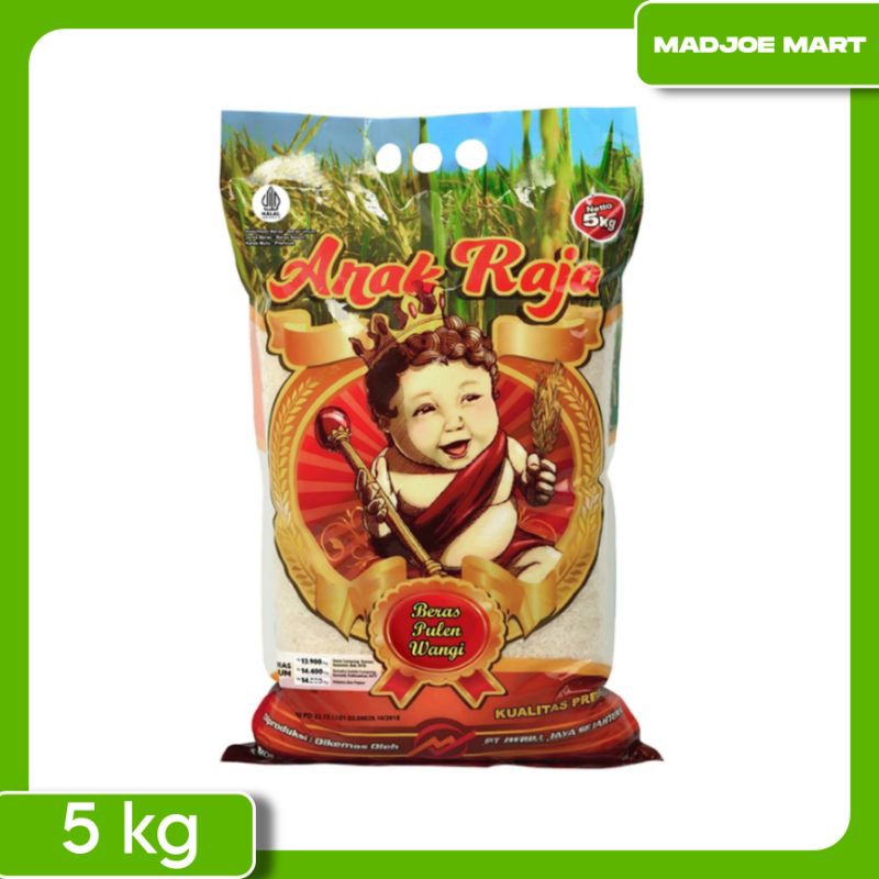 

Anak Raja Beras Premium Pulen Wangi 5 Kg