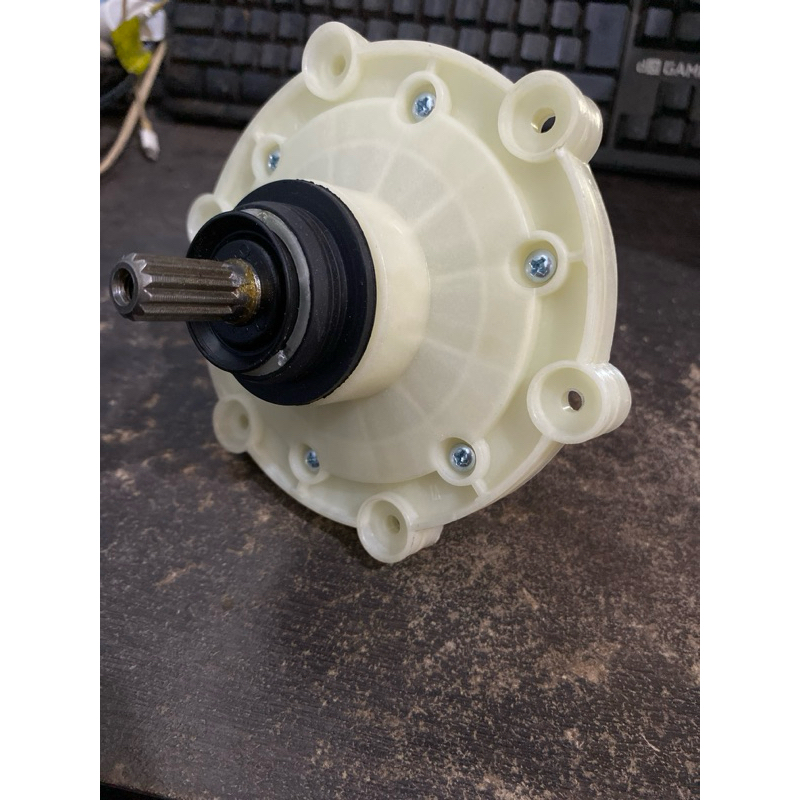 Gearbox Mesin cuci Panasonic 2 tabung 10-14 kg (Original)Puly lebar