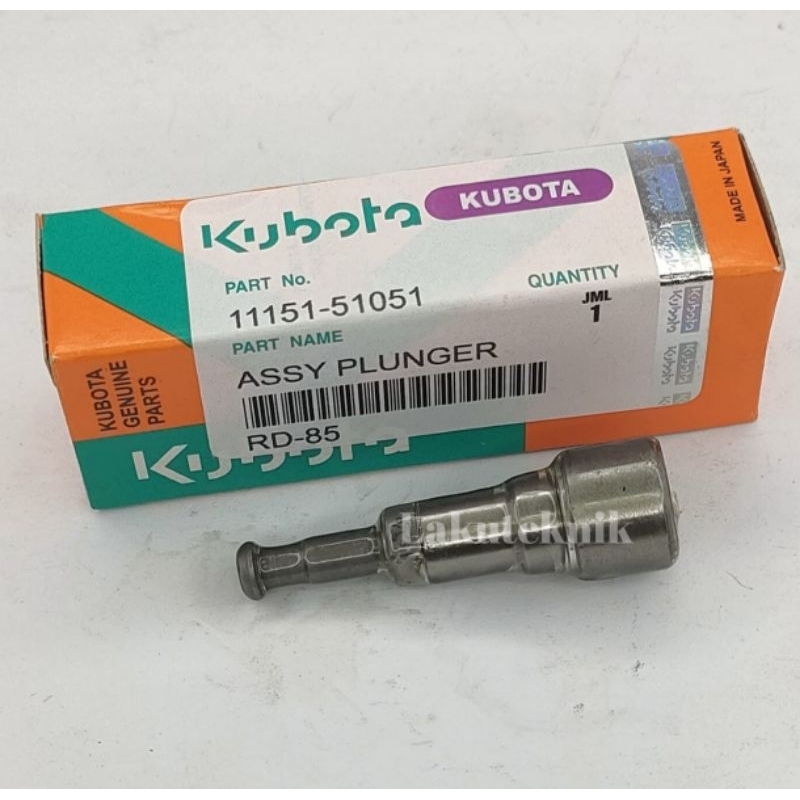 K154 Plunger Lilin Kubota RD85 Deisel Kubota K154 Mesin Deisel