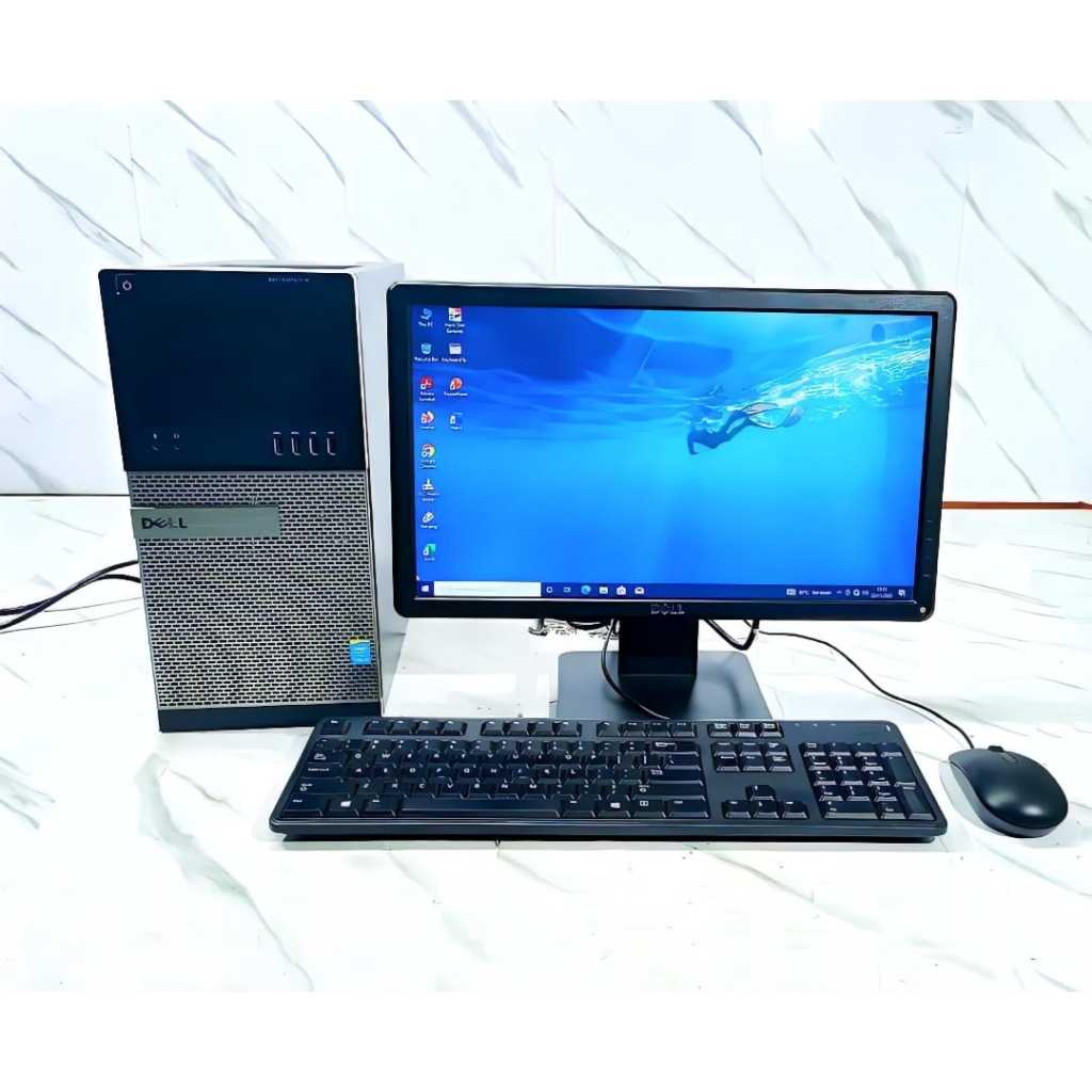 Promo Paketan Pc Dell Optiplex 7020 Tower Intel Core I7 Full Layar Termurah