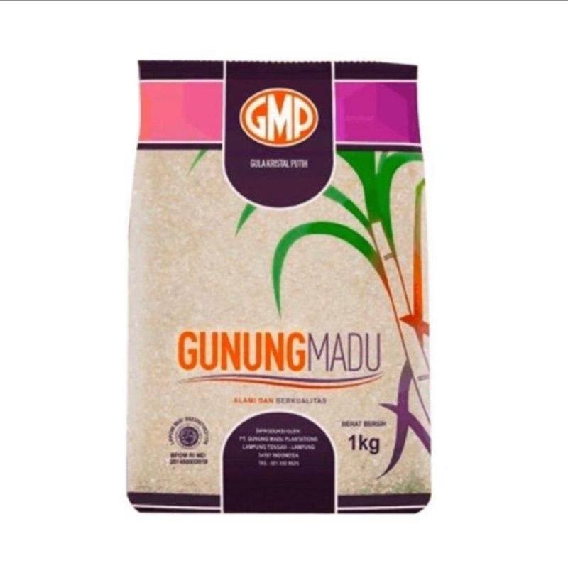 

GULA GMP (GUNUNG MADU) 1 KG