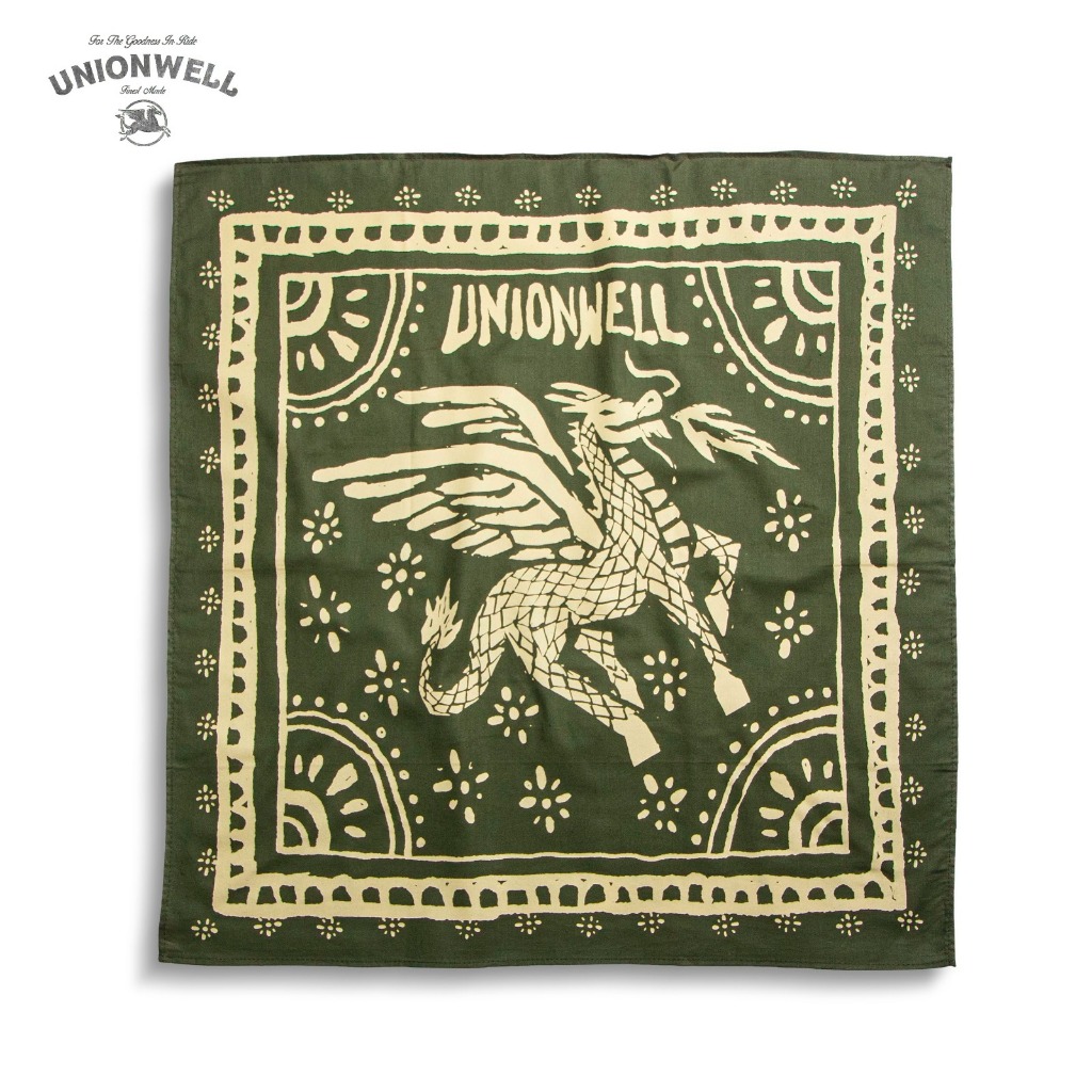 Unionwell Bandana Dragon Fly Green