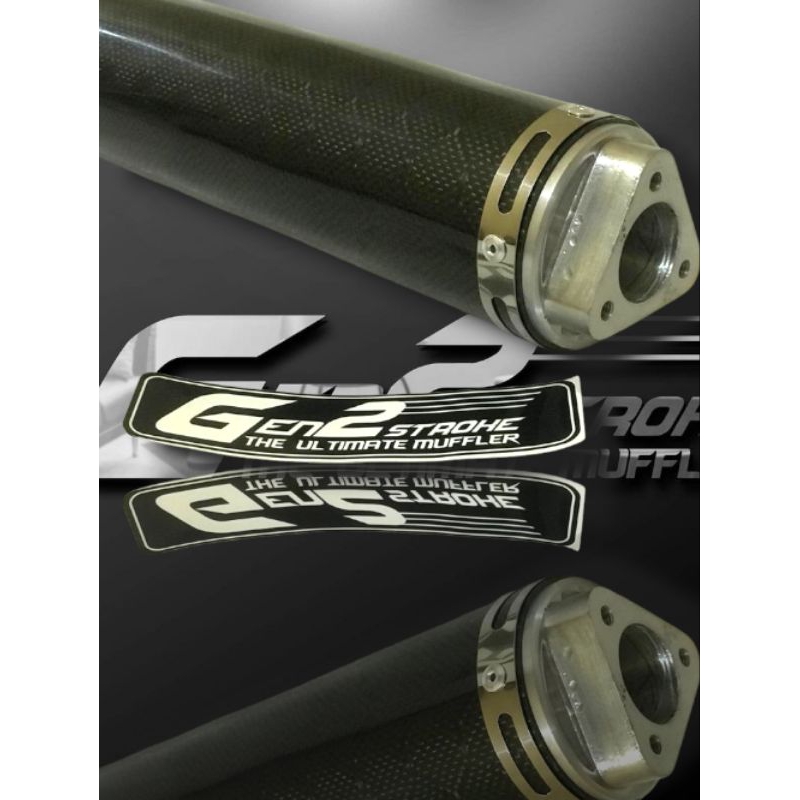 DOP SEGITIGA TEBAL SILENCER 2TAK RACING