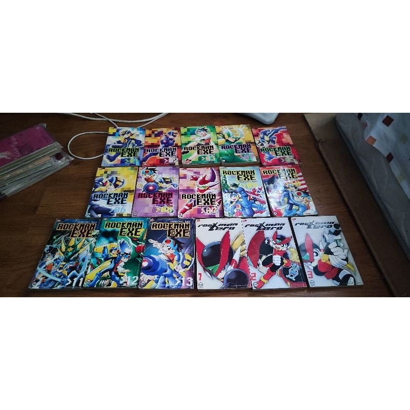 komik rockman exe & zero