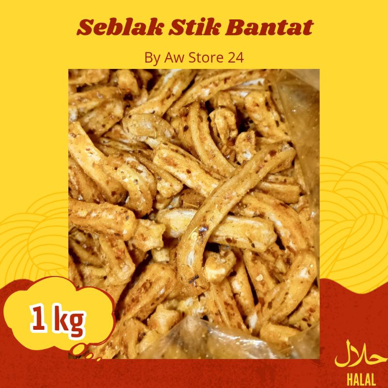 

Seblak Stik Bantat Pedas 1 kg