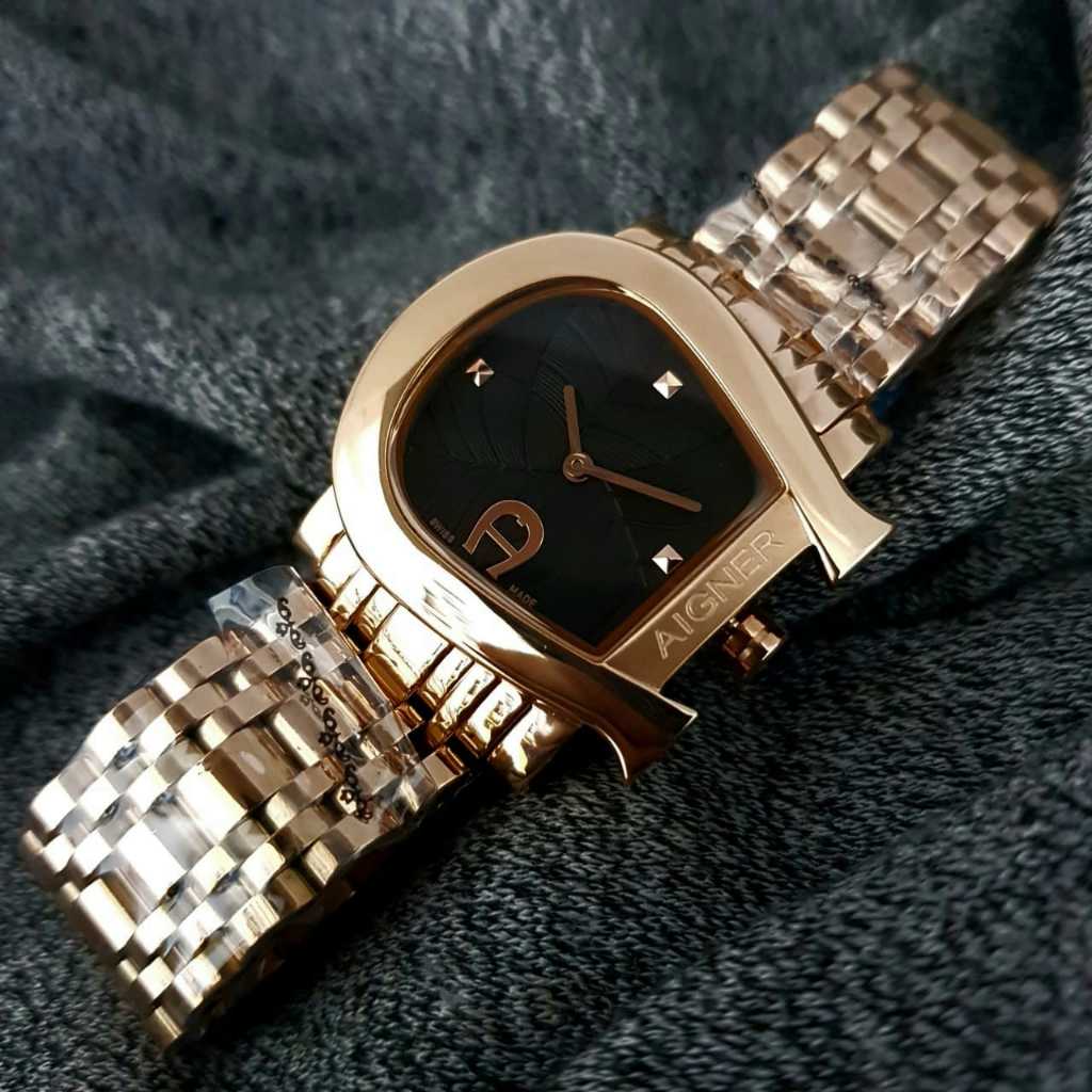 Jam Tangan Wanita Aigner Genua Due Original