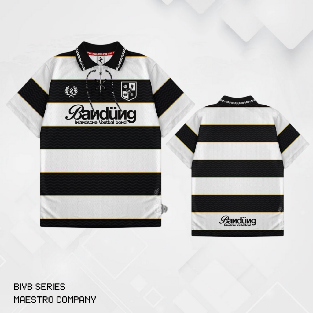 JERSEY VINTAGE BIVB JERSEY VINTAGE BANDUNG INLANDSCHE VOETBAL BOND JERSEY PERSIB 2024 JERSEY CASAUL 
