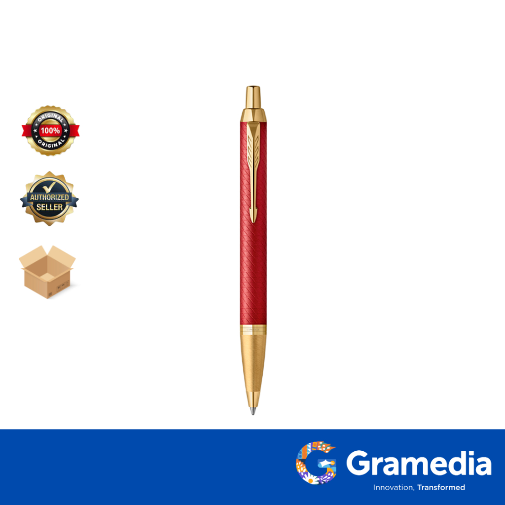 

Gramedia Surabaya- Parker IM Premium Red Gold Trim Ballpoint 2143644