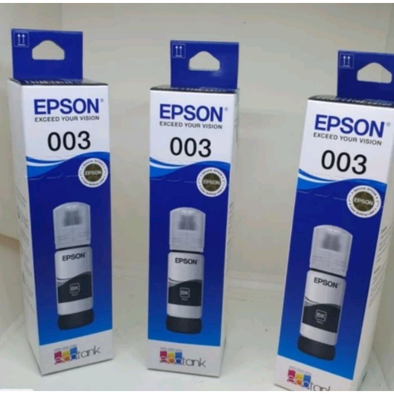 TINTA EPSON 003 black ORIGINAL L3110/L3210