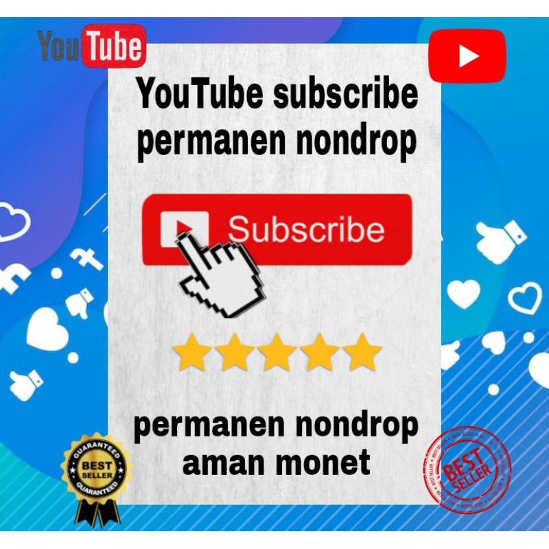 subscribe YouTube permanen aktif real akun