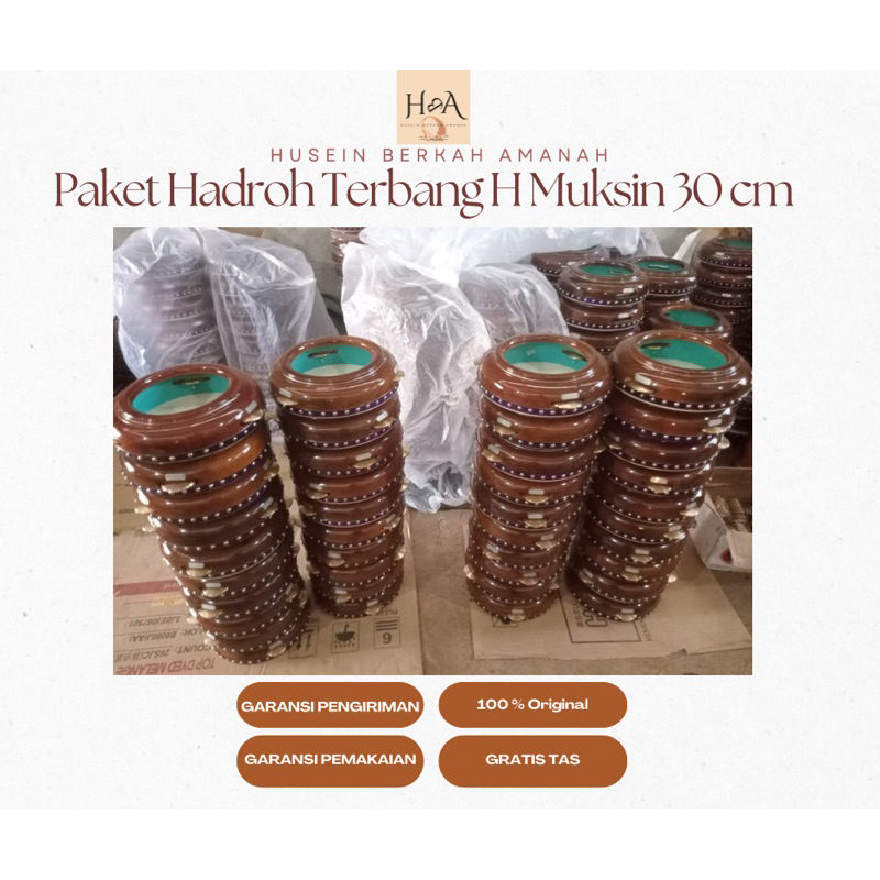 Paket Hadroh Terbang H Muksin 30cm Asli