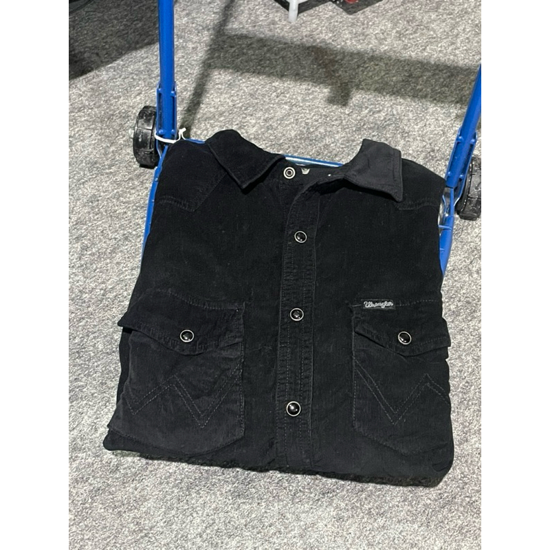 Kemeja corduroy wrangler original