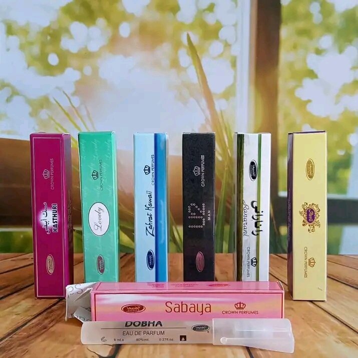 Parfume Aroma Arab Timur Tengah Dobha Original Pen Spray 8ml BPOM