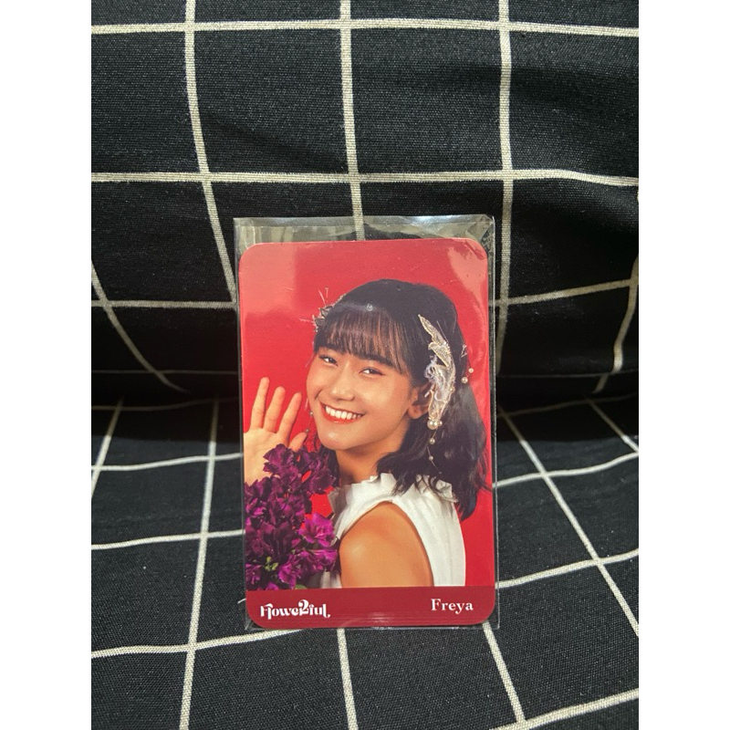 Photocard Freya JKT48 Flowerful 12th Anniversary Official