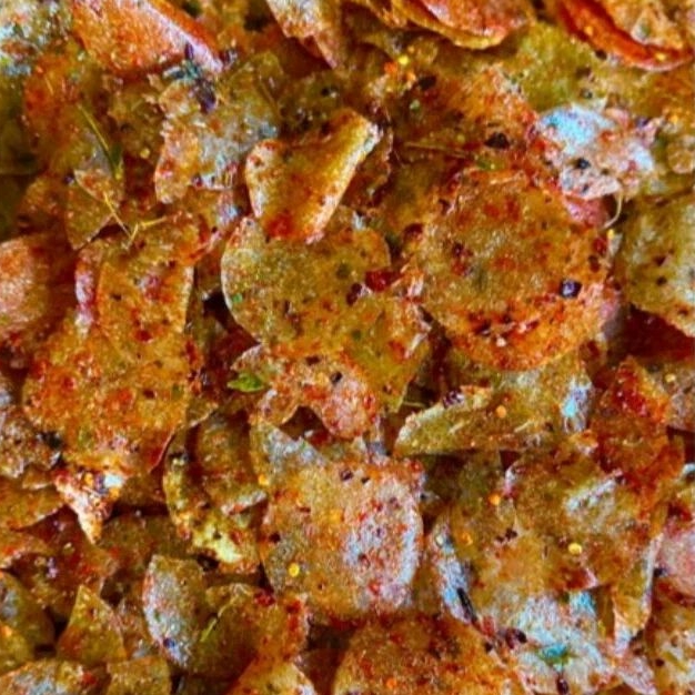 

[PRASMANAN] 100gr Keripik Kaca Pedas Cikruh Daun Jeruk