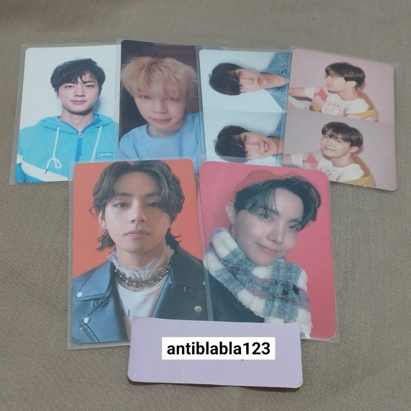 Photocard pc poca bts bangtan her v jin her l jimin jhope tear r persona 1 taehyung butter jhope dic