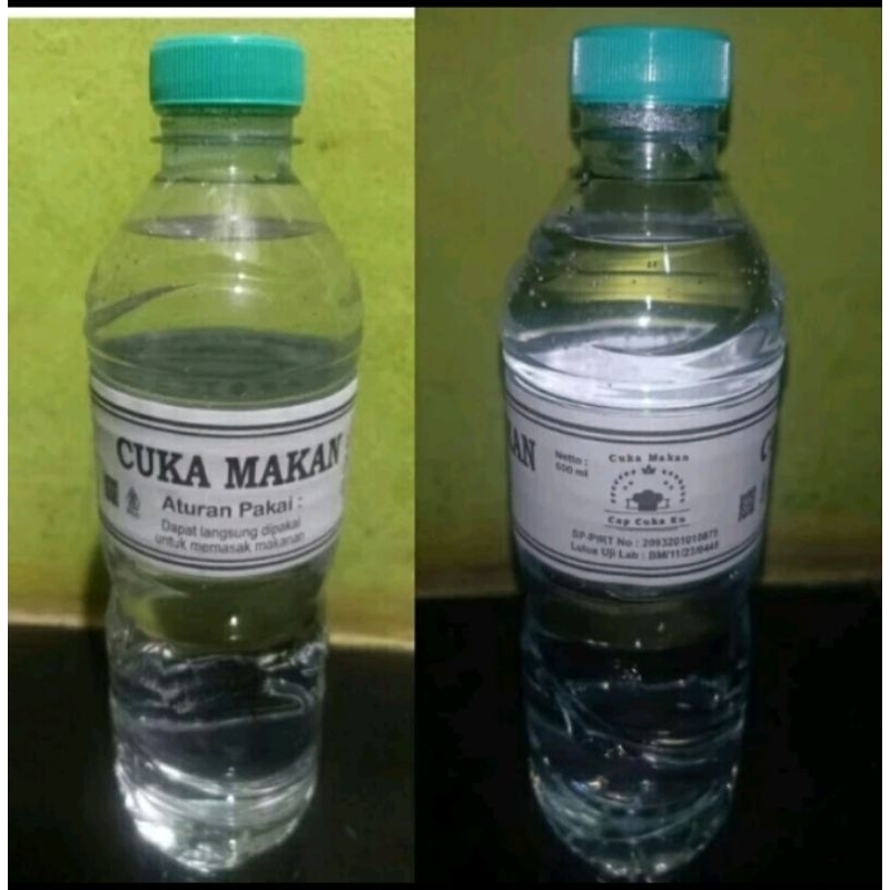 

COD kemasan 600 ml cuka makan cap cuka ku 12 pcs