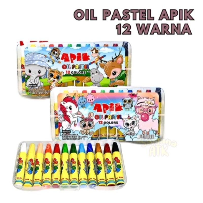 

Crayon apik 12 warna