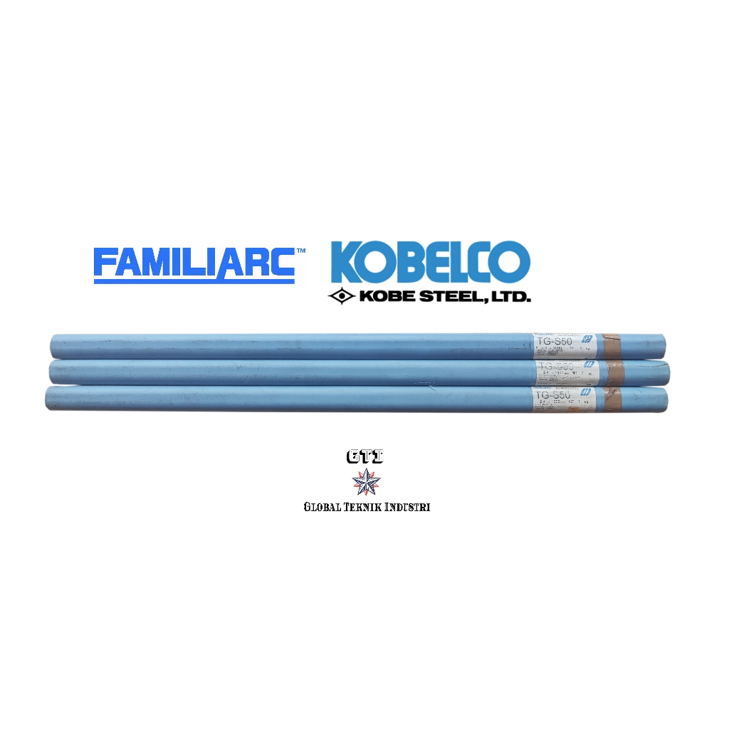 Kawat Las TIG Argon TGS50/TGS-50 dia. 2.4mm KOBELCO