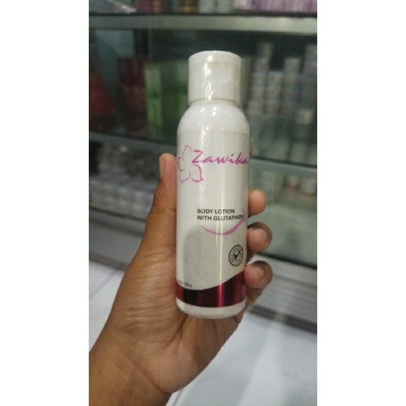 body lotion zawika with glutathione
