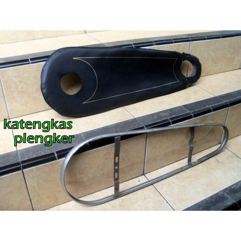 kateng plengker onthel Katengkas plengker frame melingkar rantai sepeda onthel