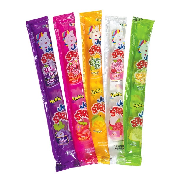 

RB Jelly Kiokio Straws Sedotan HALAL 30 pcs 600gr JAR TOPLES