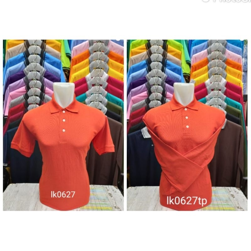 kaos kerah polo premium terakota polos 607 pratama