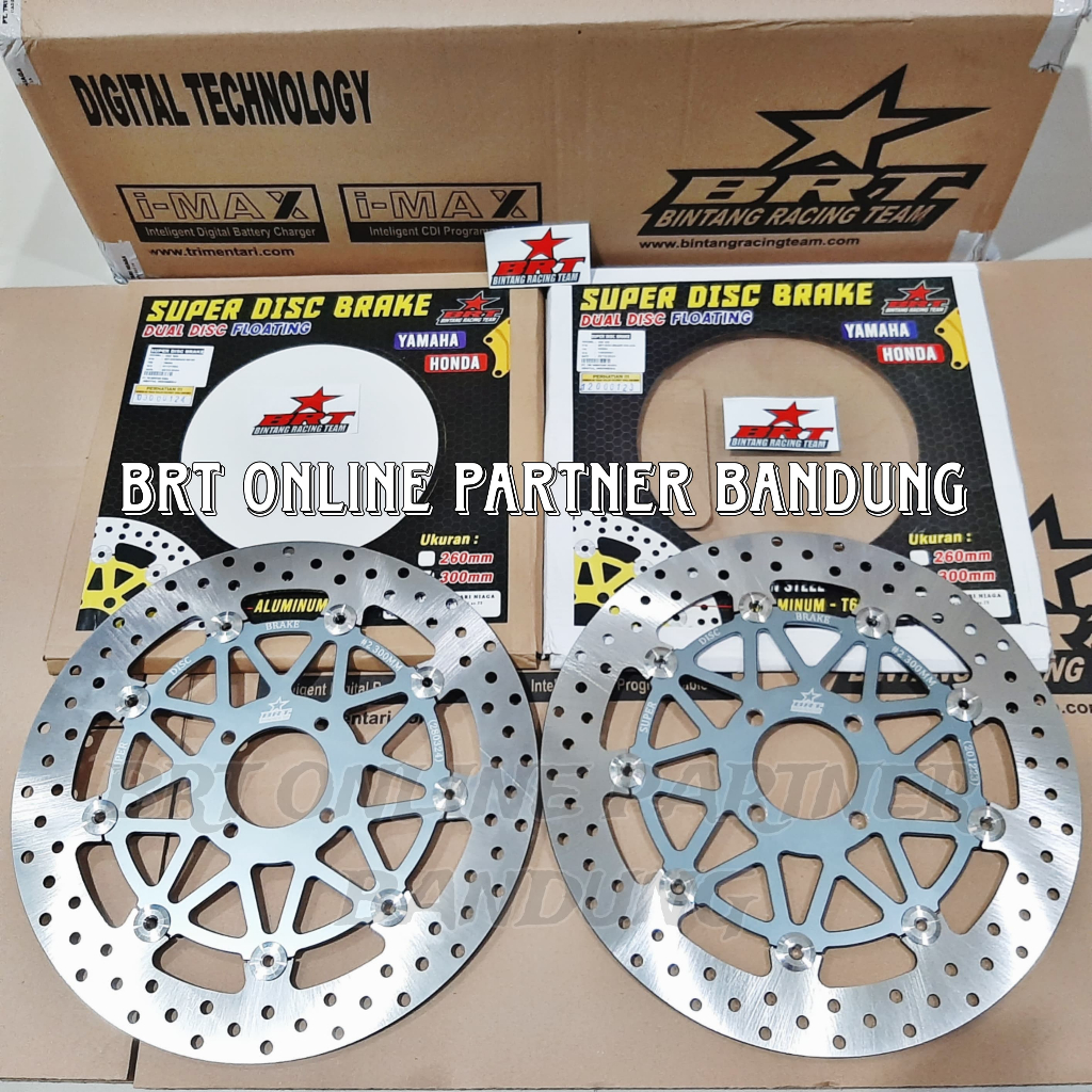 SUPER DISC BRAKE BRT PIRINGAN CAKRAM BRT 260 MM 300 MM