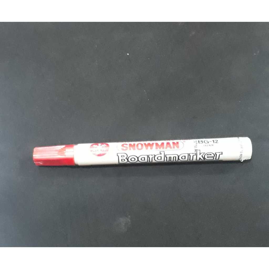 

SPIDOL SNOWMAN MERAH BOARD MARKER BG-12