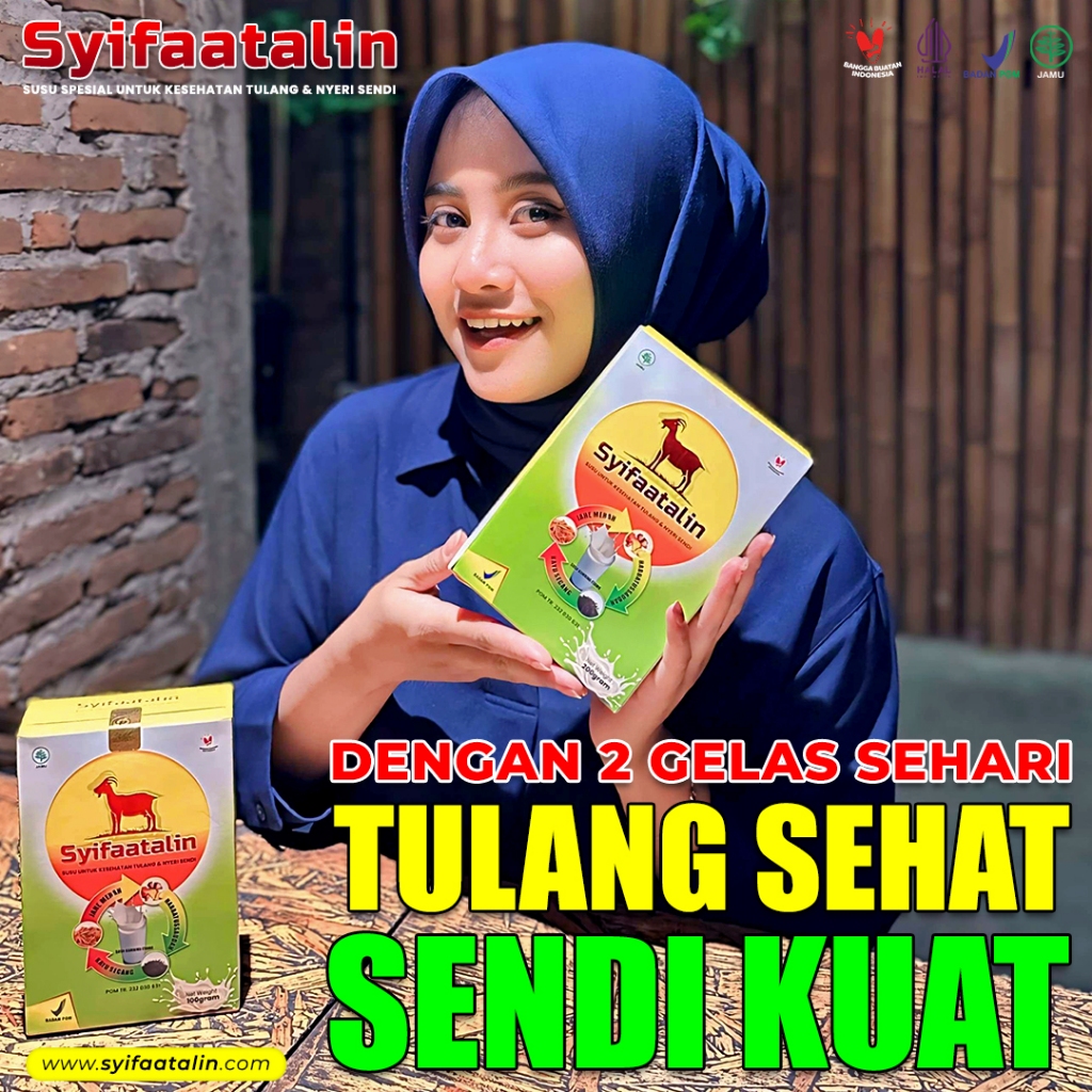 

Syifaatalin Susu Spesial untuk nyeri tulang dan sendi