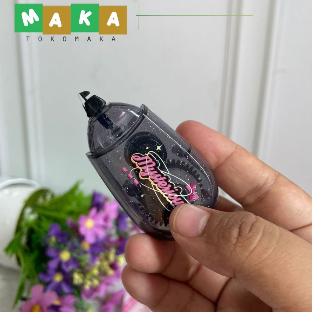 

correction tape barbie bentuk OVAL TG-B6682 tipe x barbie tip x tip ex penghapus pulpen perlengkapan alat tulis kantor sekolah