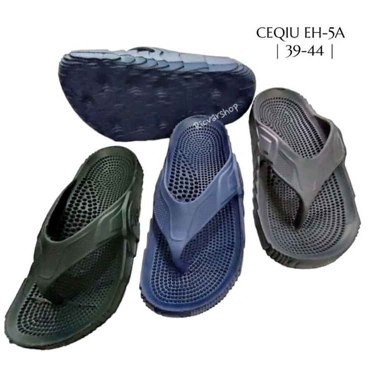 Sandal Jepit Duri CEQIU EH-5A(39-44)/Sandal Jepit Pria/Sandal Karet Pria/Sandal Duri/Sandal Kesehata