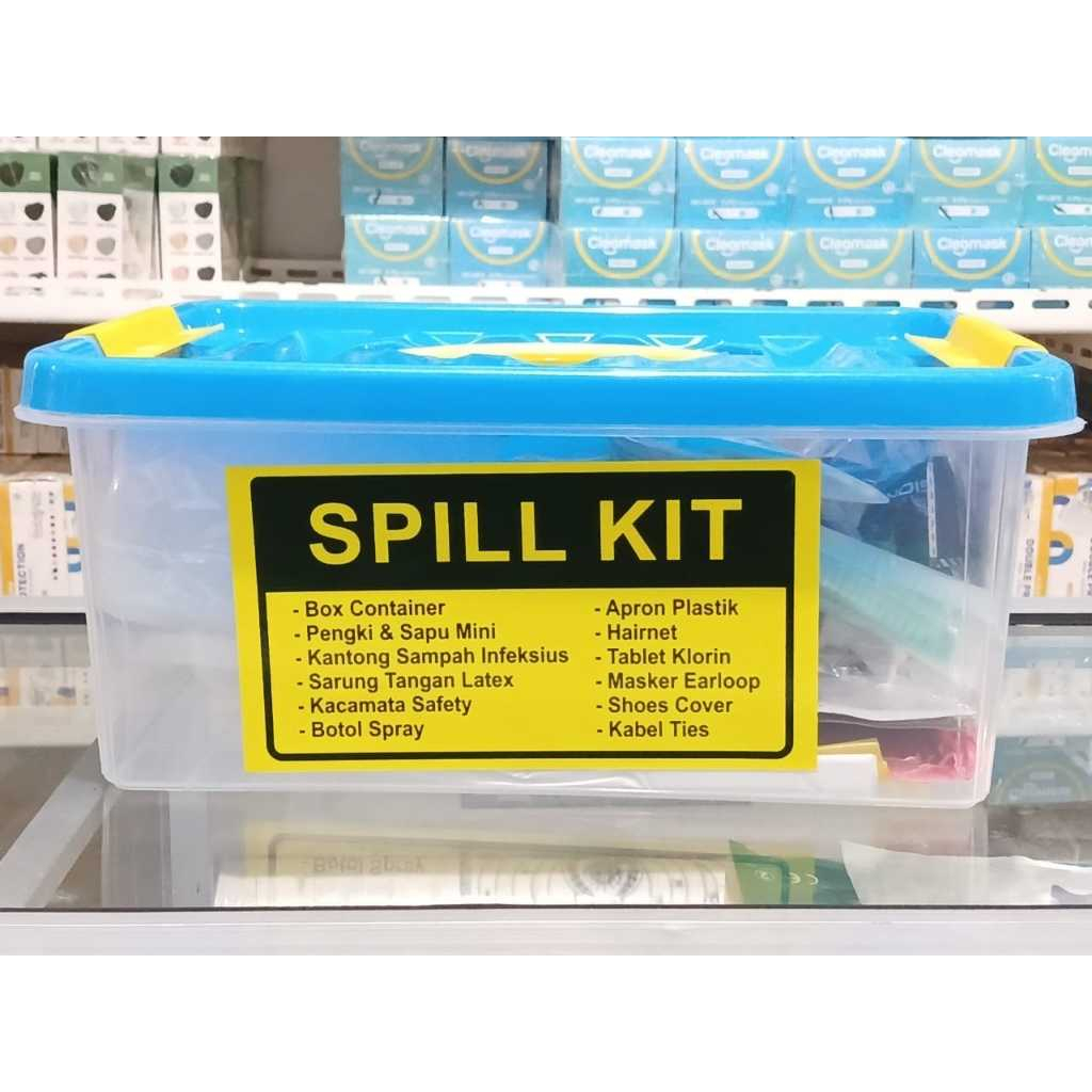 SPILL KIT INFEKSIUS APD / SPILL KIT KLINIK / RUMAH SAKIT/PUSKESMAS/PERKANTORAN