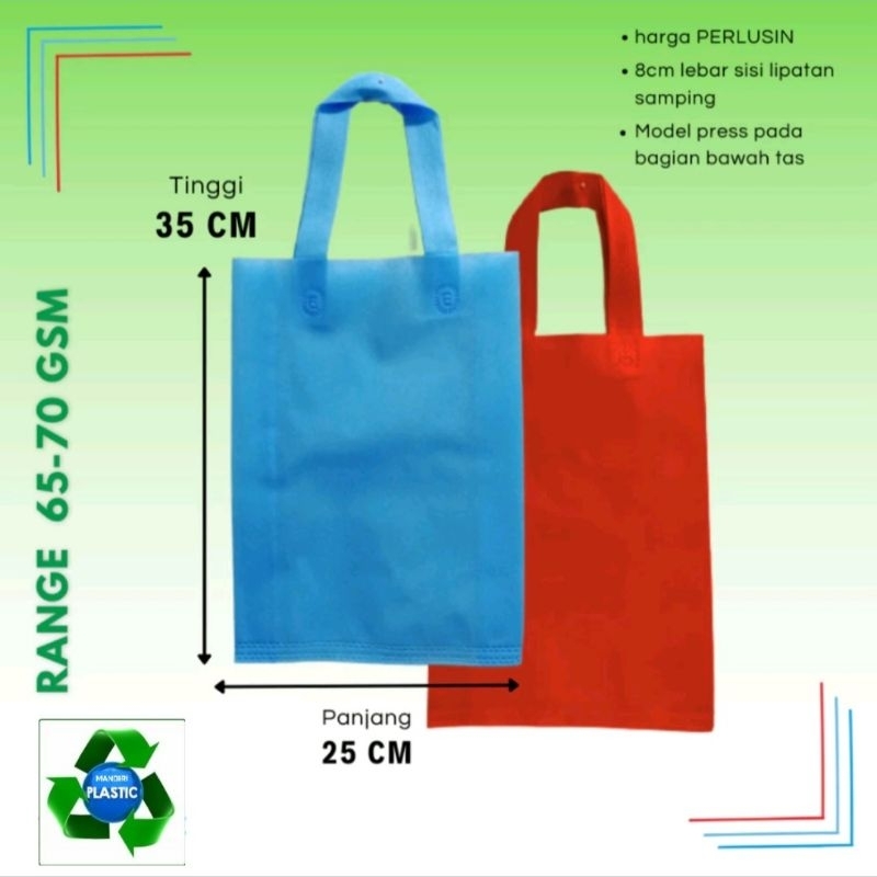 

Goodie bag kain 25x35x8
