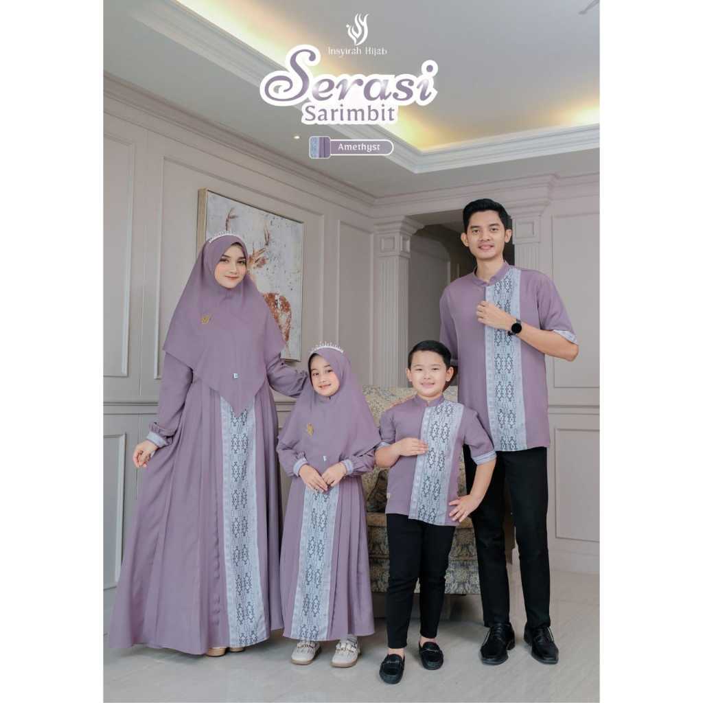 SARIMBIT KELUARGA TERBARU || SERASI SARIMBIT BY INSYIRAH HIJAB || AMETHYST || SIAP KIRIM